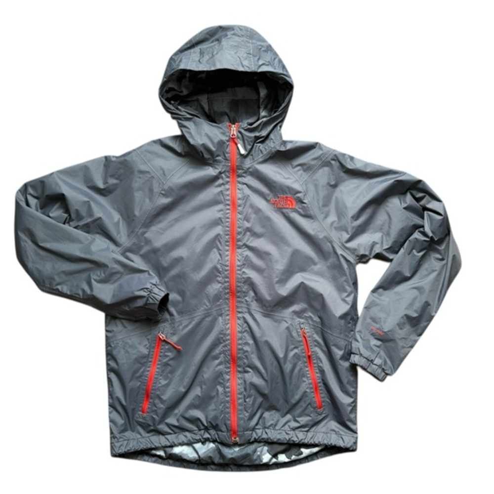 The North Face Men's Gray Camouflage Lined Jacket Coat size small.